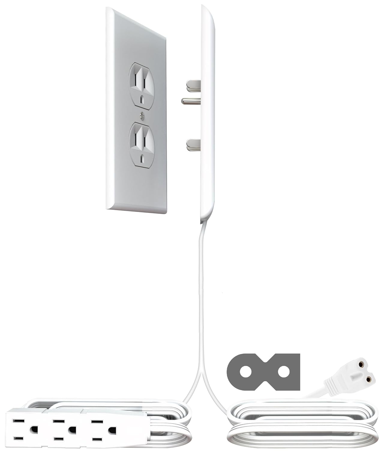 5-Foot Polarized C7 TV Cord Kit